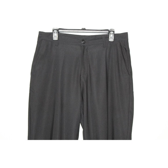 Adidas Climalite Flat Front Straight Golf Pants Black Men's Size 34 Tall H14602 - Picture 5 of 10